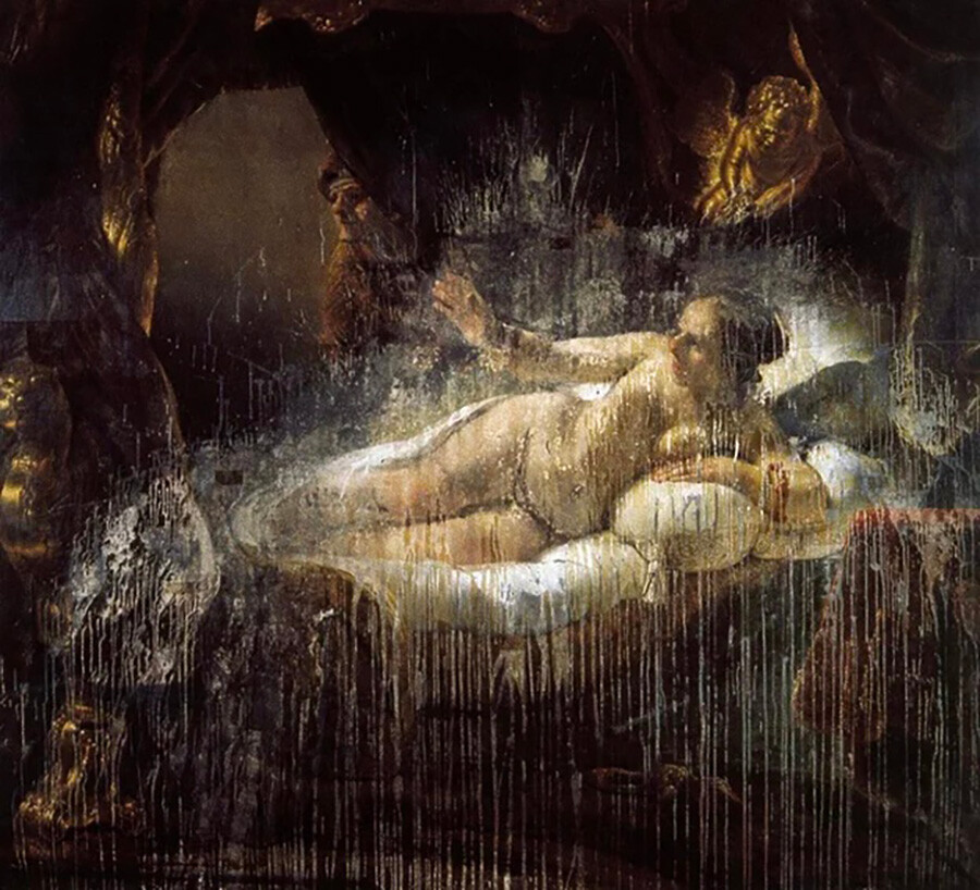 Rembrandt Acid and Knife Attack