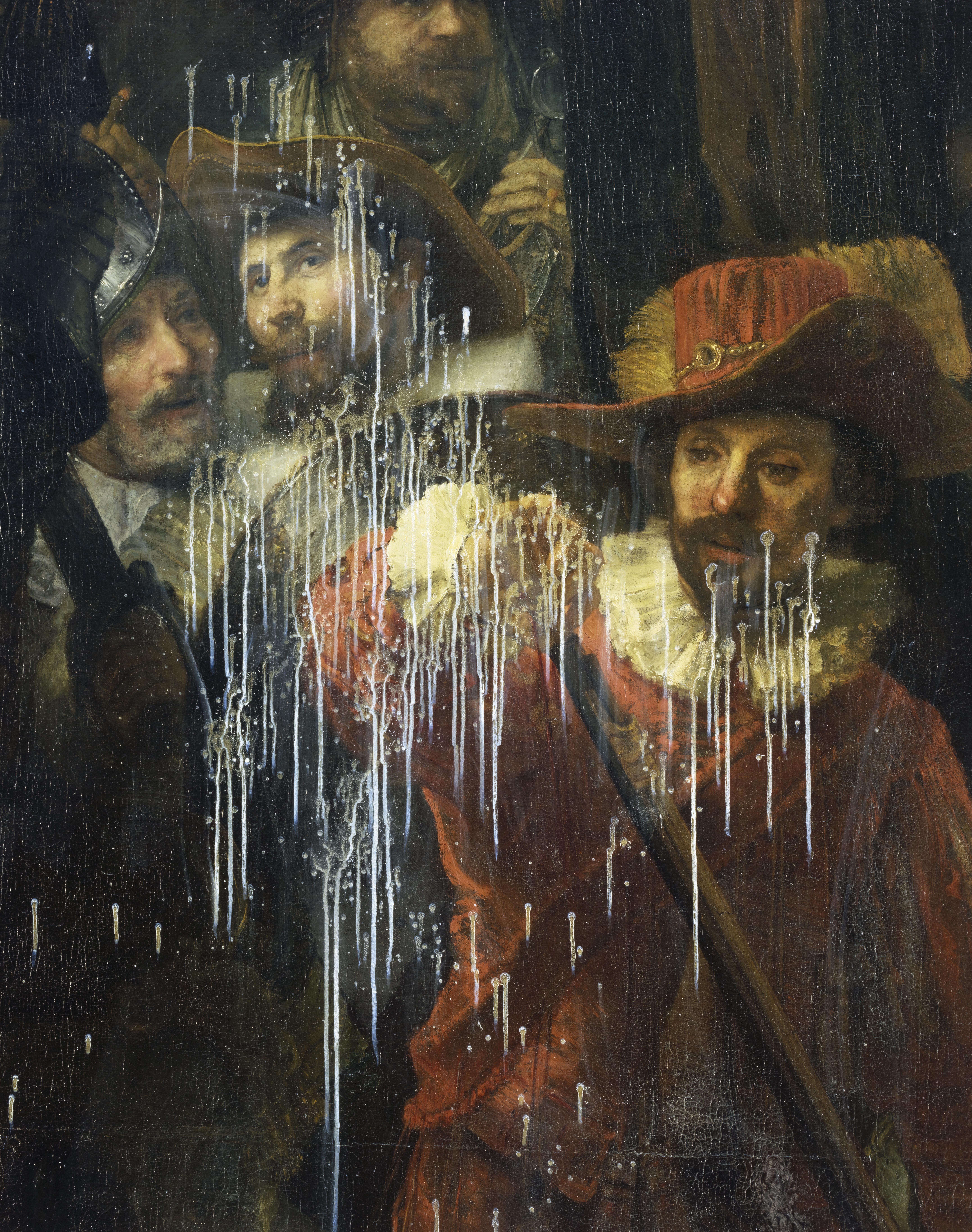 Rembrandt Acid Attack