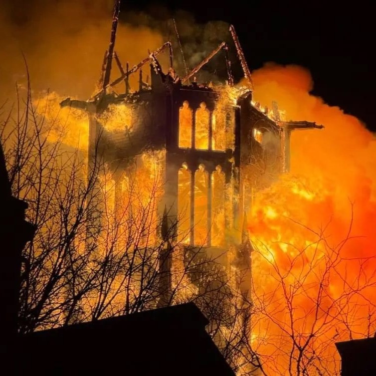 Vondelkerk Church Fire